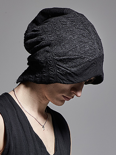 ☆新品☆ キリュウキリュウ ニット ワッフル キャップ ブラック